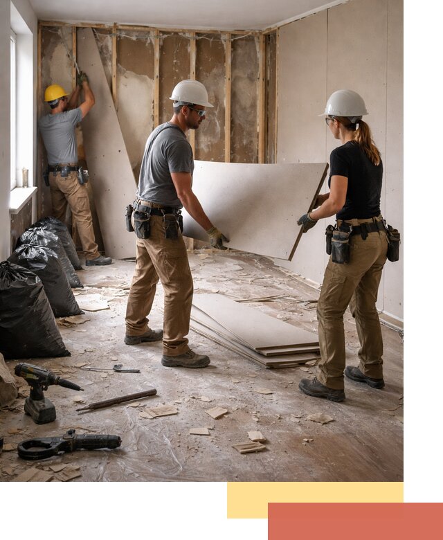 Демонтаж стеновых панелей в Балтийске быстро и аккуратно