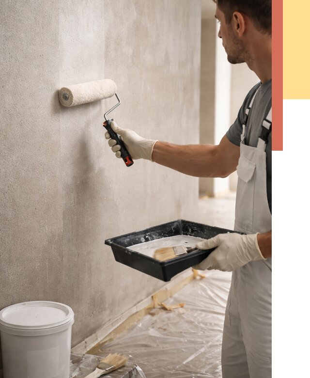 Грунтовка стен в Балтийске от 2243 руб. м2 — быстро, недорого, с материалом | ОТДЕЛОЧНИК-Блт