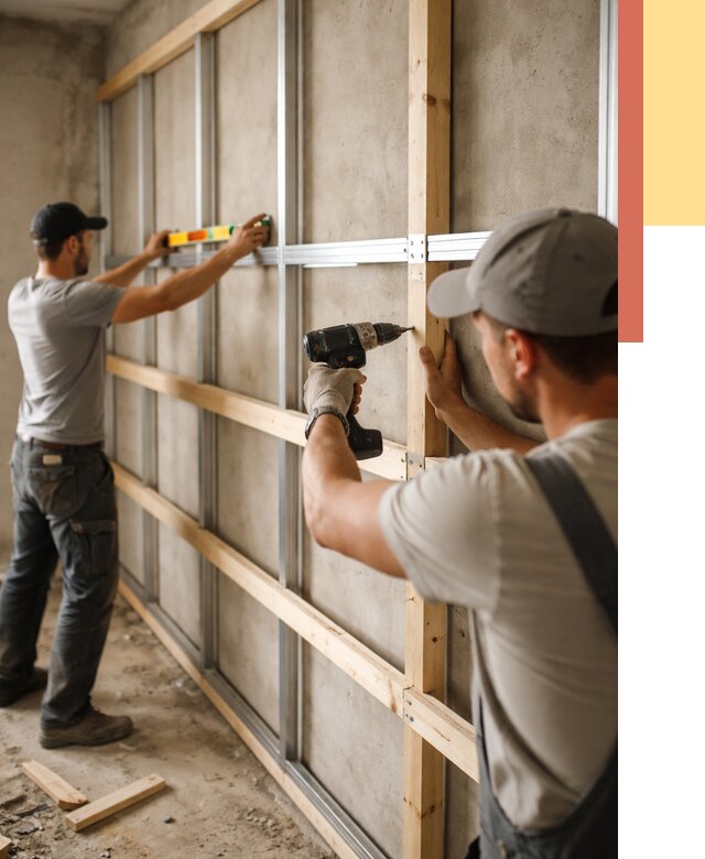 Устройство обрешетки под панели в Балтийске от 2141 руб. — монтаж под ключ | ОТДЕЛОЧНИК-Блт