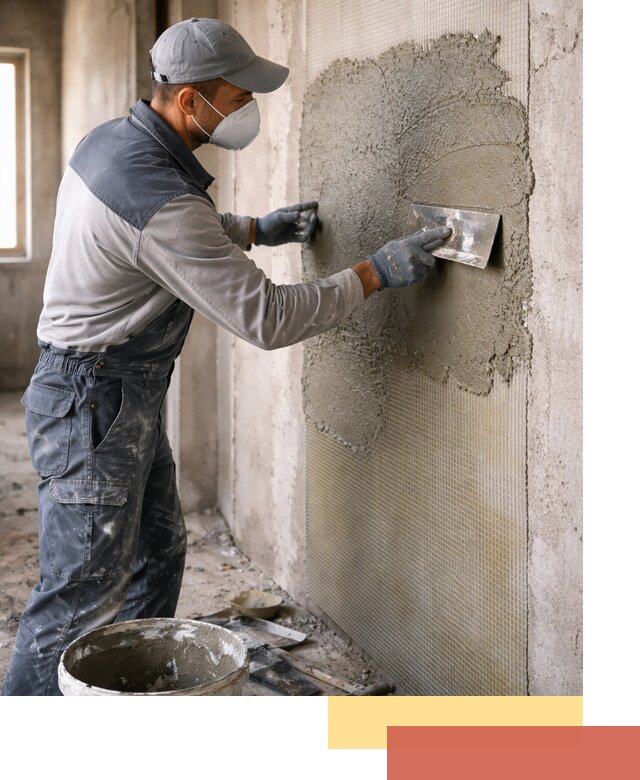 Штукатурка стен по сетке в Балтийске под ключ качественно и быстро