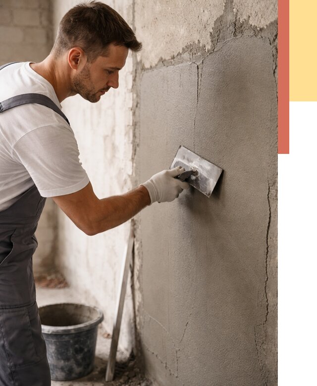 Штукатурка стен под плитку в Балтийске от 4282 руб./м2 — выравнивание под плитку | ОТДЕЛОЧНИК-Блт