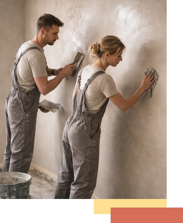 Венецианская штукатурка высокого качества в Балтийске