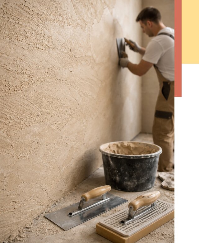 Декоративная штукатурка травертин в Балтийске от 1835 руб/м2 — качественно и недорого | ОТДЕЛОЧНИК-Блт