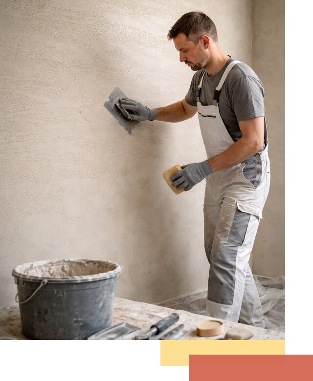 Декоративная штукатурка травертин в Балтийске для стен и потолков