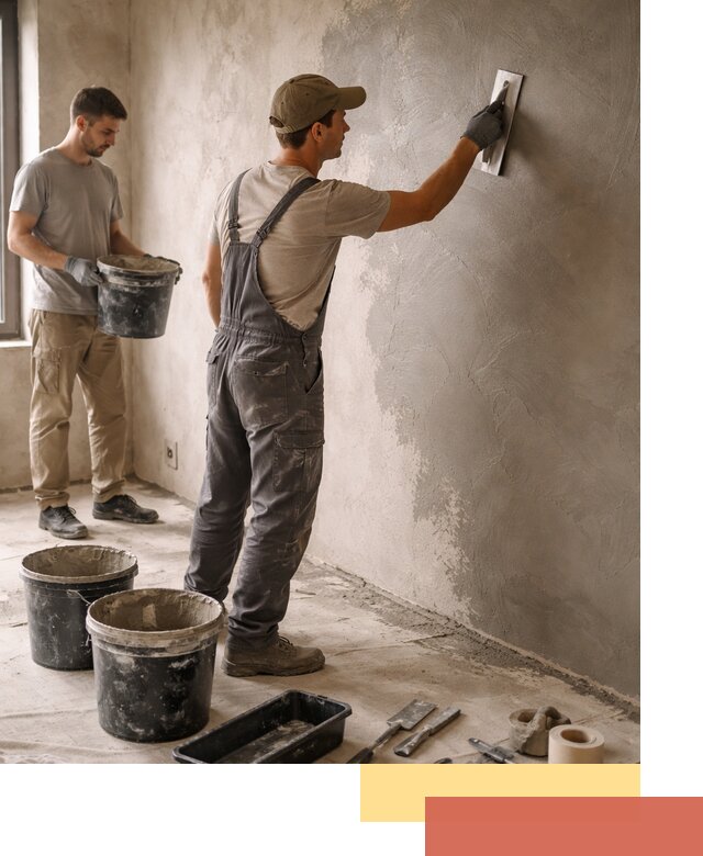 Нанесение микроцемента на стены в Балтийске качественно и быстро