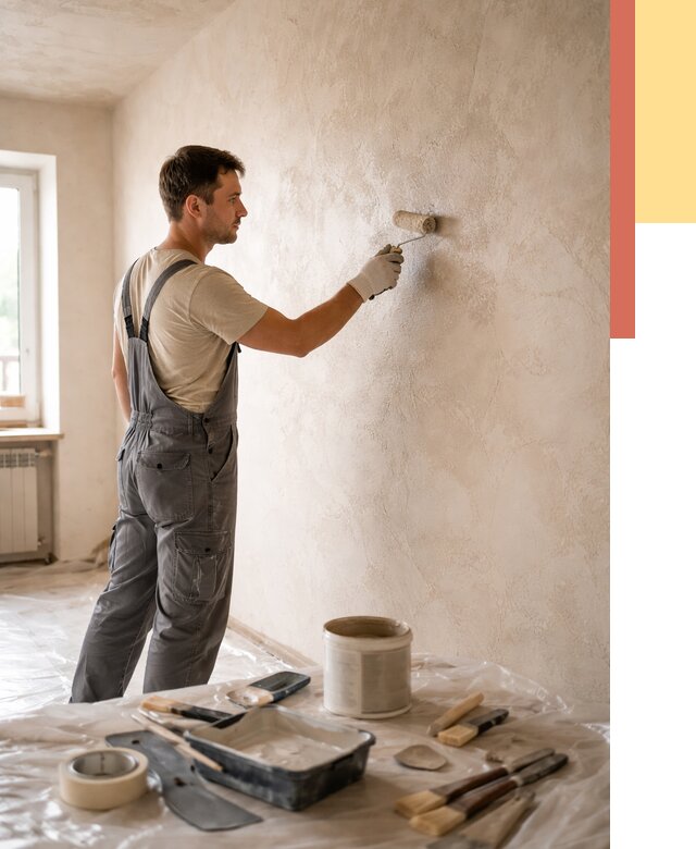 Нанесение лессирующей краски по декоративке в Балтийске от 1784 руб. | ОТДЕЛОЧНИК-Блт