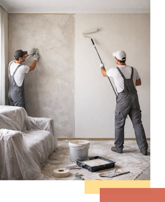 Покраска стен антивандальной краской в Балтийске