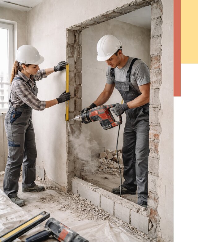 Создание проемов в стенах в Балтийске от 6627 руб. — алмазная резка и расширение | ОТДЕЛОЧНИК-Блт