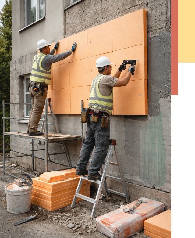 Утепление стен пеноплексом в Балтийске от 1886 руб./м2 — быстро и недорого | ОТДЕЛОЧНИК-Блт
