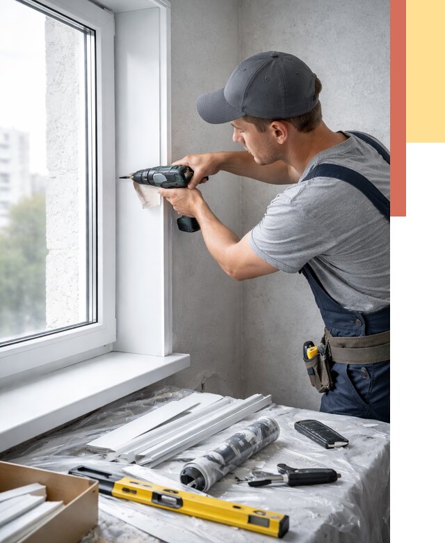 Установка пластиковых откосов в Балтийске от 2294 руб. | ОТДЕЛОЧНИК-Блт монтаж, быстро и недорого