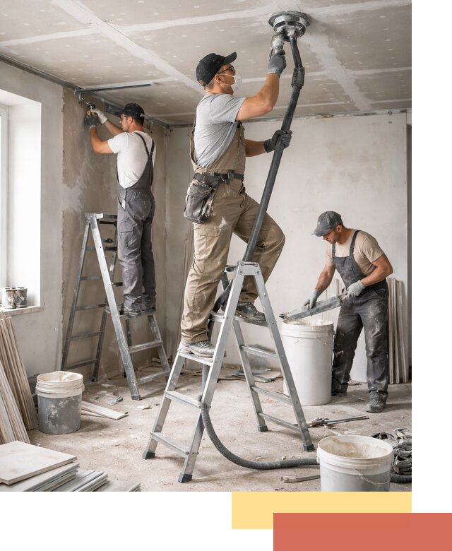 Ремонт потолка из гипсокартона в Балтийске: быстрый и качественный монтаж