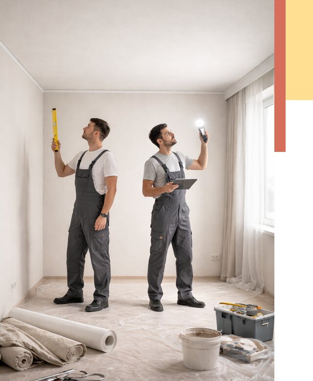 Отделка потолка в Балтийске недорого от 765 руб/м2 | Услуги ОТДЕЛОЧНИК-Блт